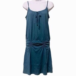 Carve Designs Dress Organic Cotton Casual Ruched Mini Women's XS